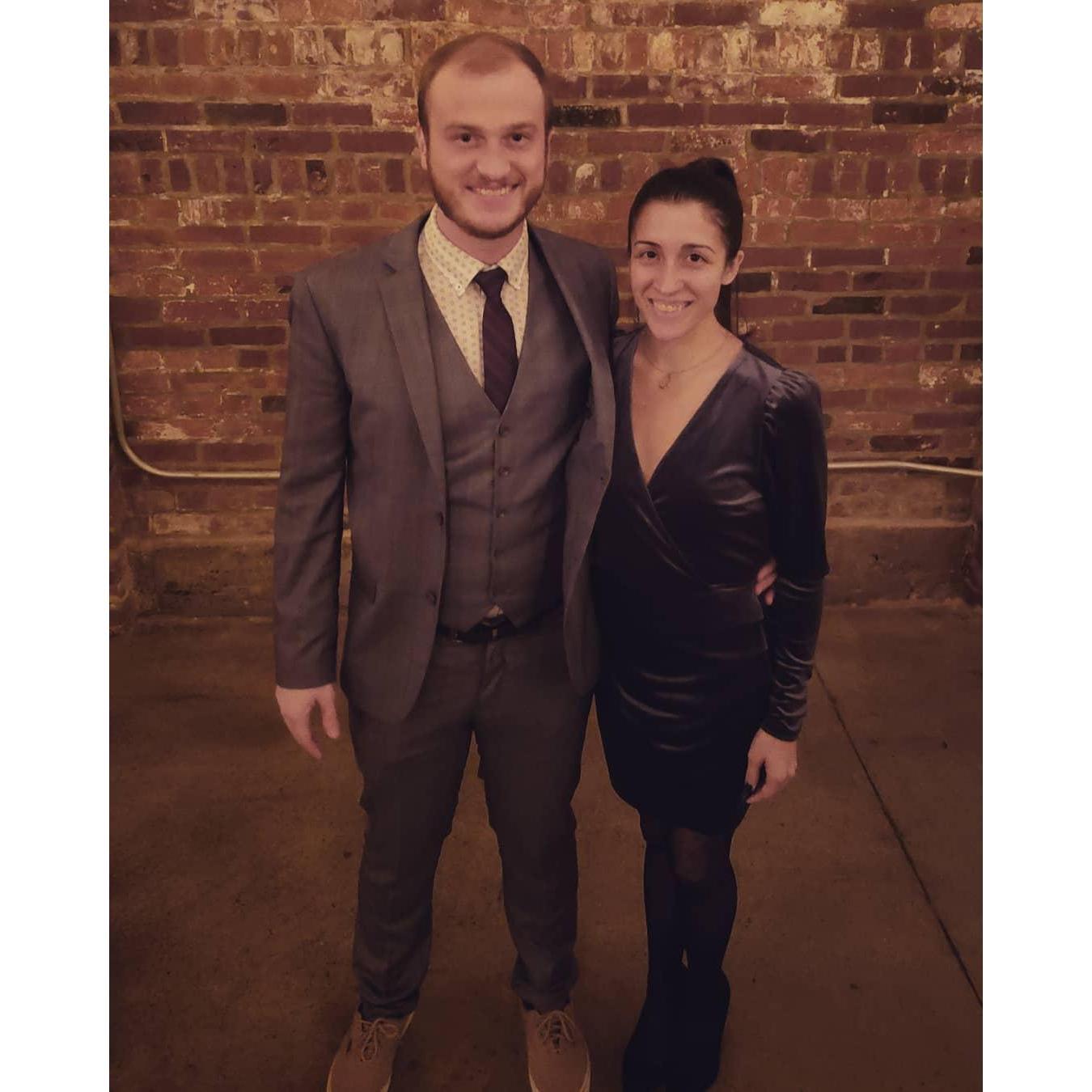 Attending Kelly and Nick Johnston's wedding