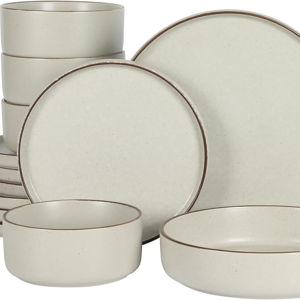 Gibson Elite Gelston Stoneware Matte - Cream