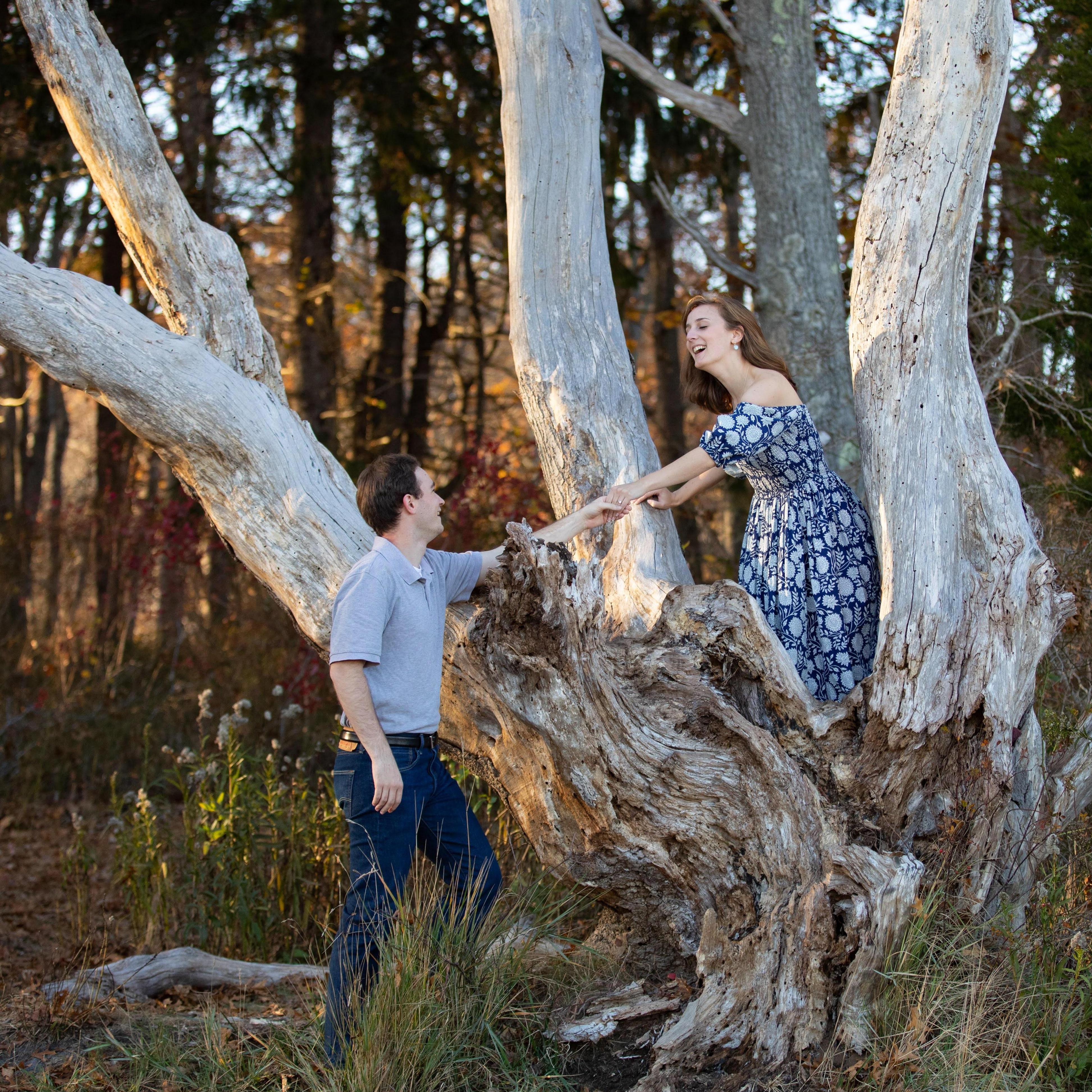 We both have some theatrical tendencies...