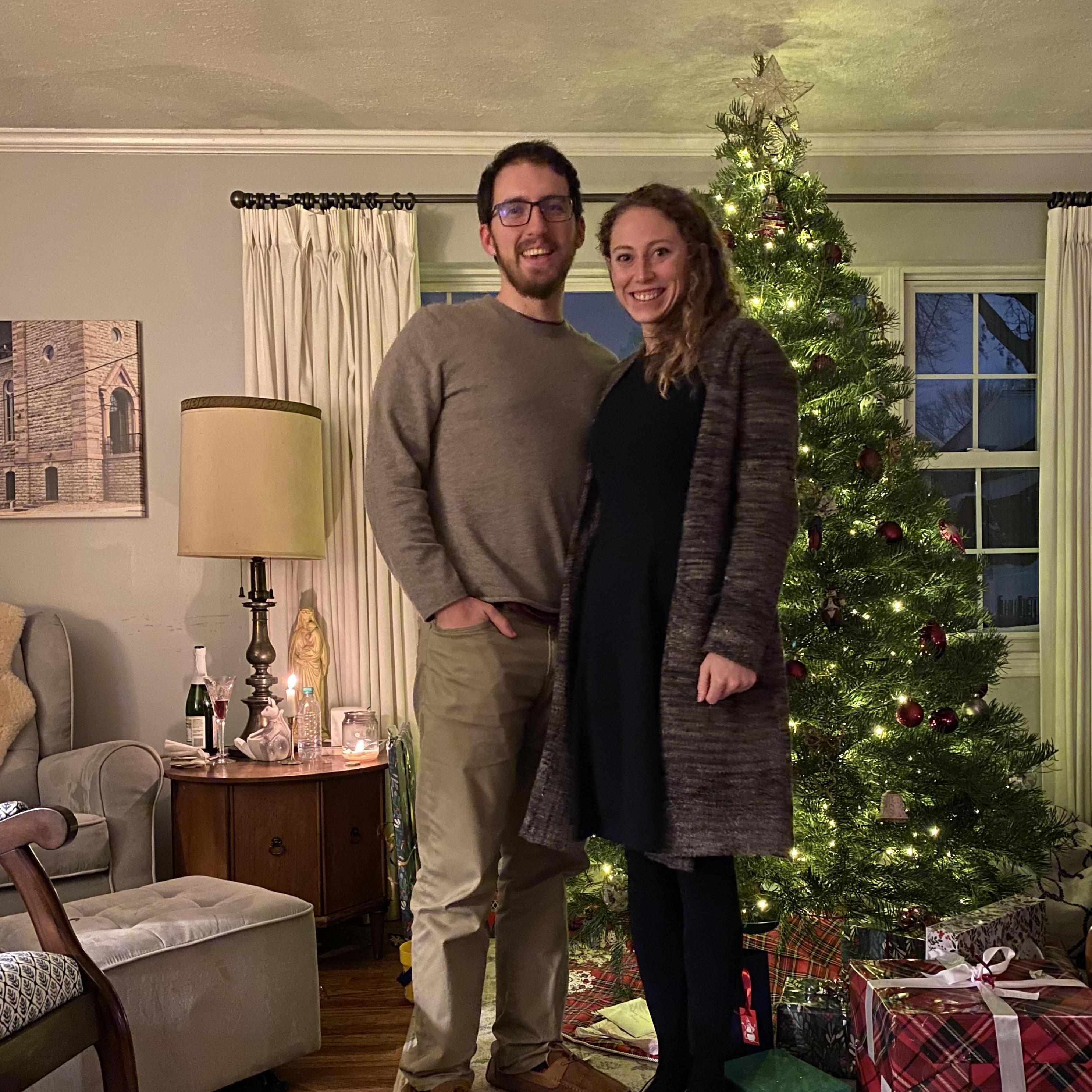 A snowy Christmas in Steubenville, OH with the Imams