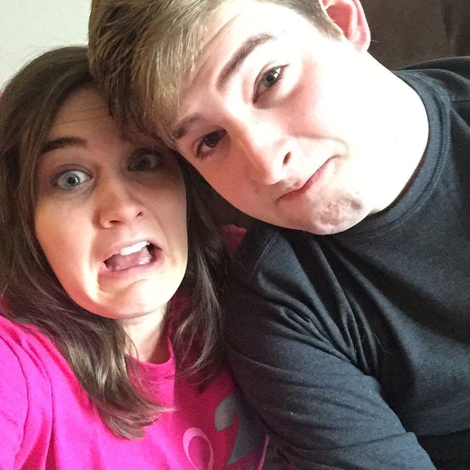 The first time he shaved his beard