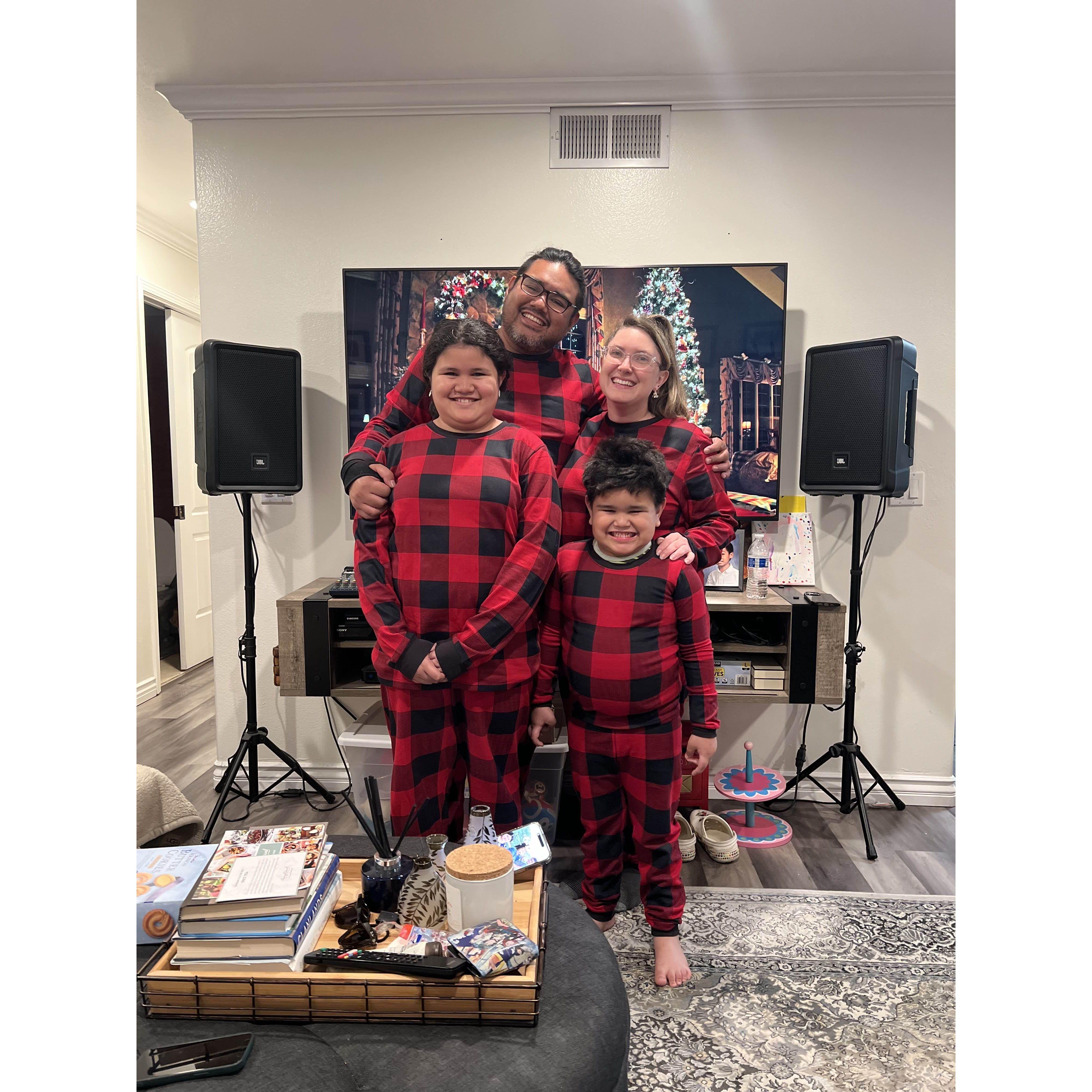 Family Christmas 2023! Link smiled this time, kind of!