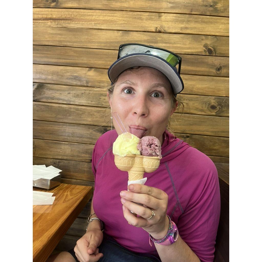 Wine ice cream, the best of both worlds