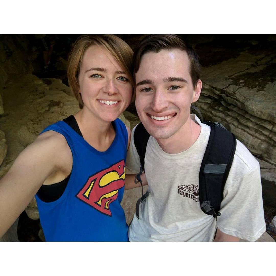 Exploring a pretty awesome cave in Arkansas. Conquering Lanie's fears one at a time. 4/17