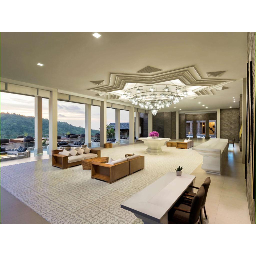 Lobby area at our reception venue, Avista Hideaway Phuket Patong