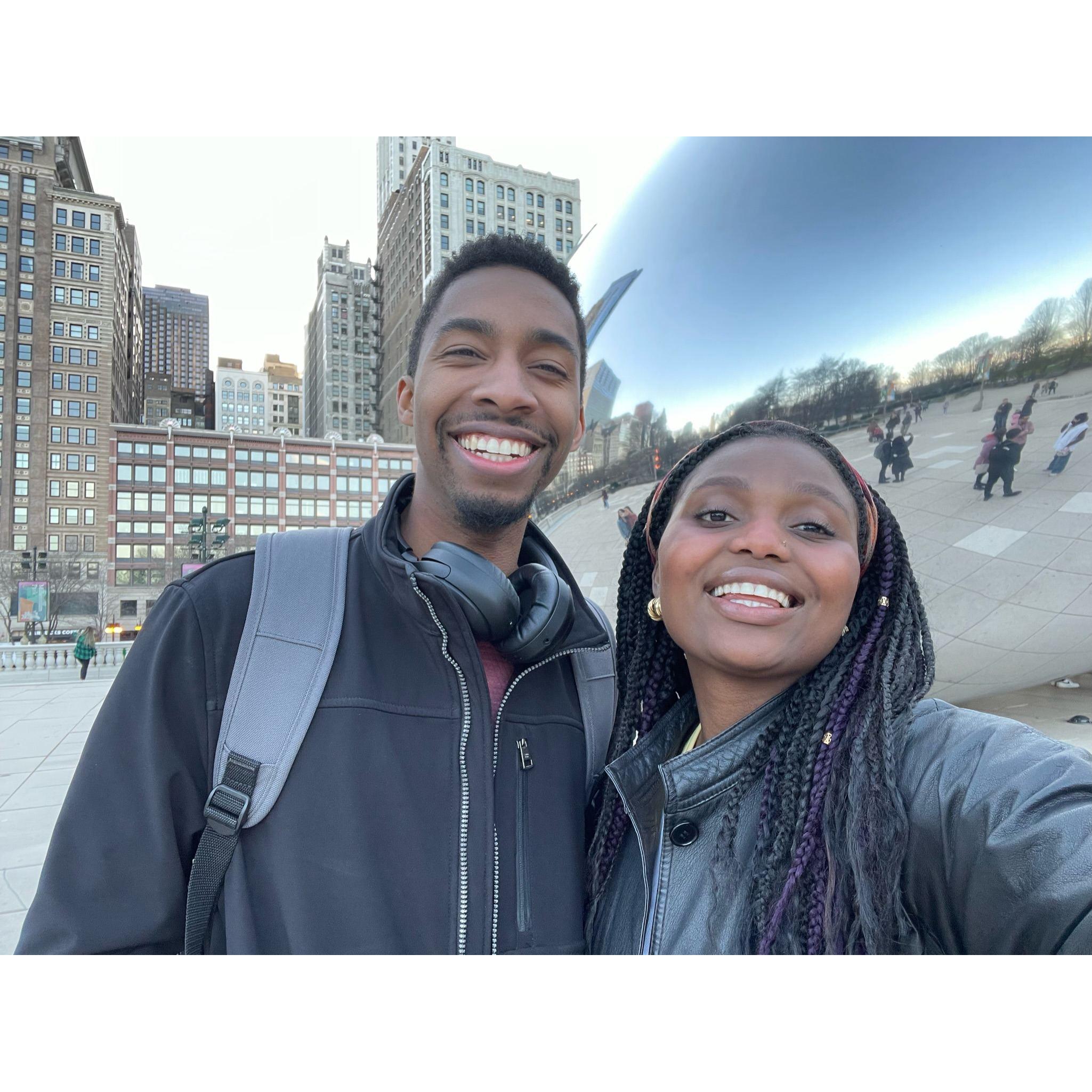 Christiana first trip to chicago
