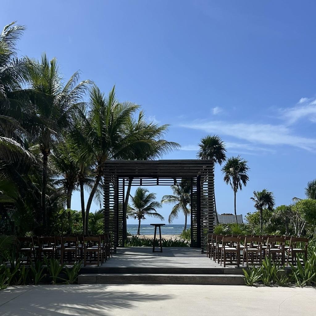 The wedding gazebo