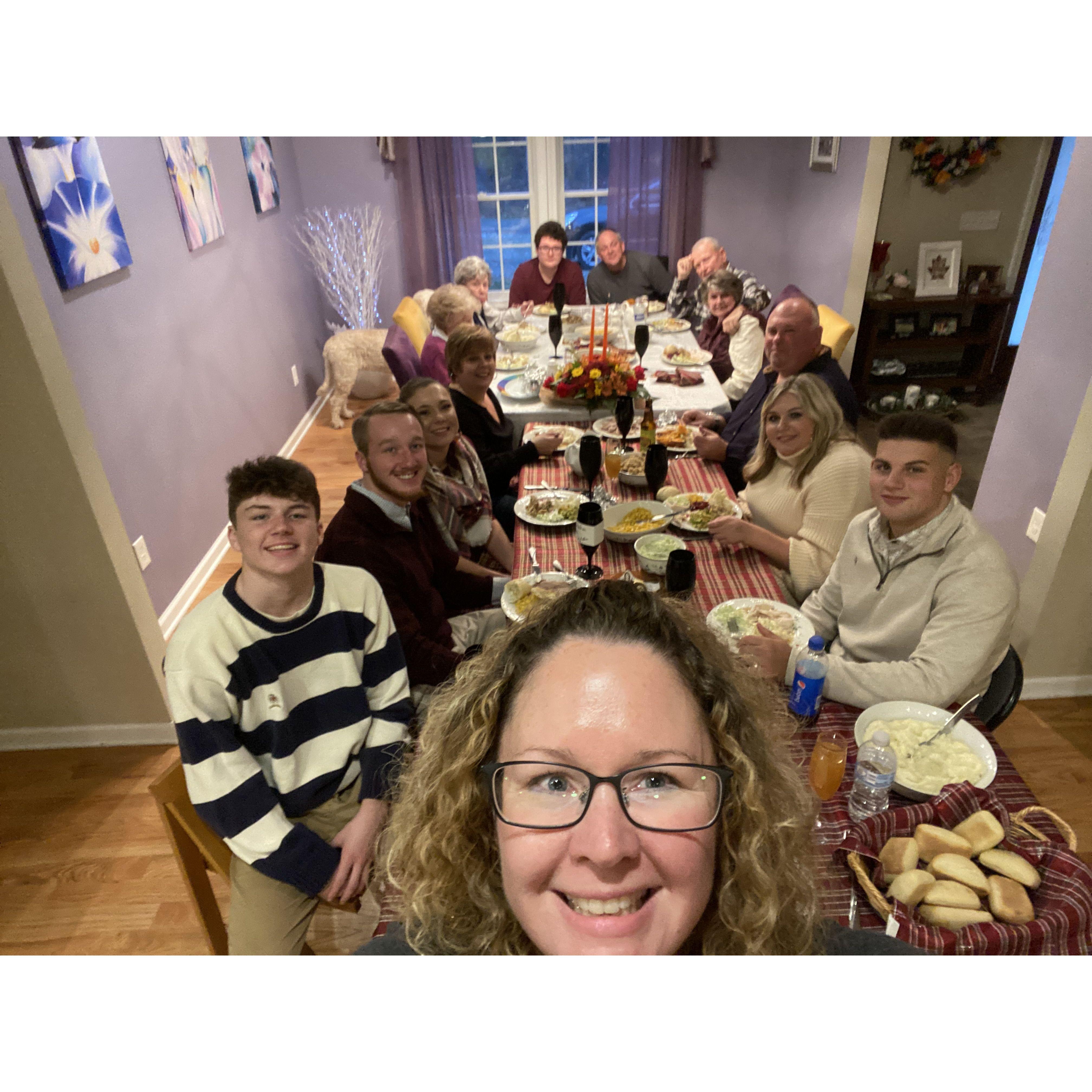 First Thanksgiving: November 2021