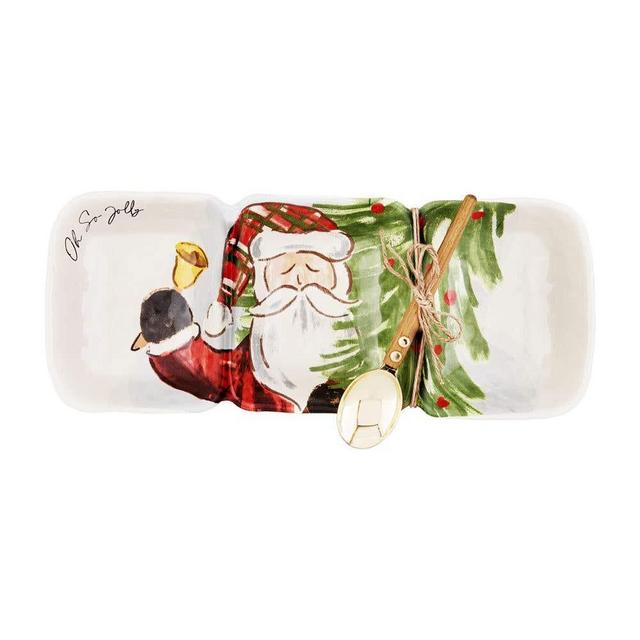 Santa Triple Dip Dish Set