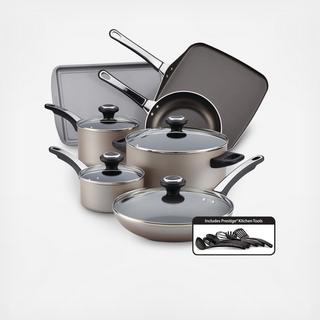 High Performance Nonstick 17-Piece Cookware Set