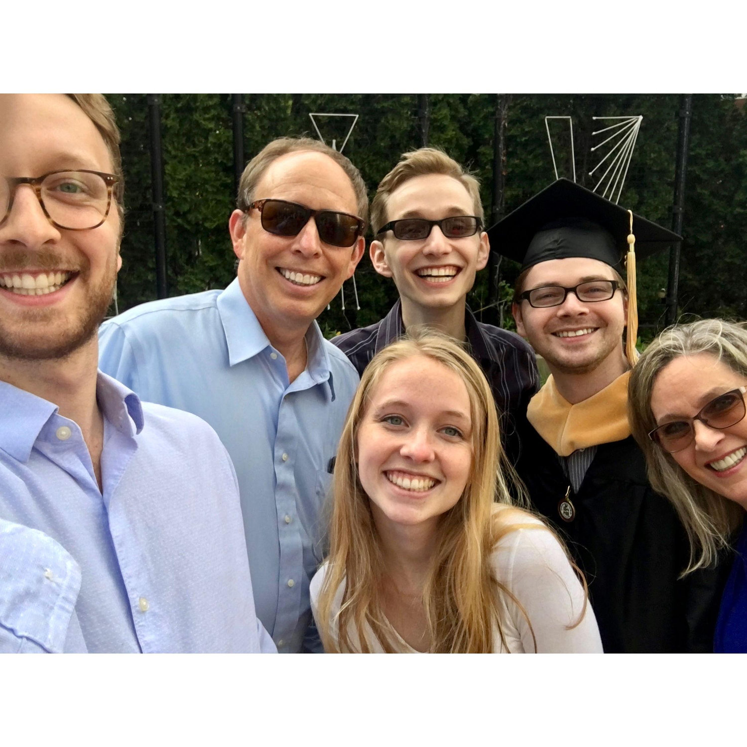 Andrew's Loyola graduation with a degree in Social Work.