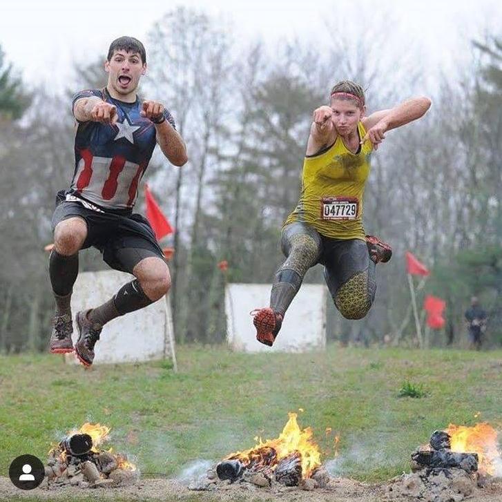 First obstacle course race together!