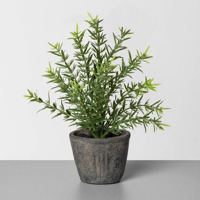 7.5" Faux Rosemary Potted Plant - Hearth & Hand™ with Magnolia