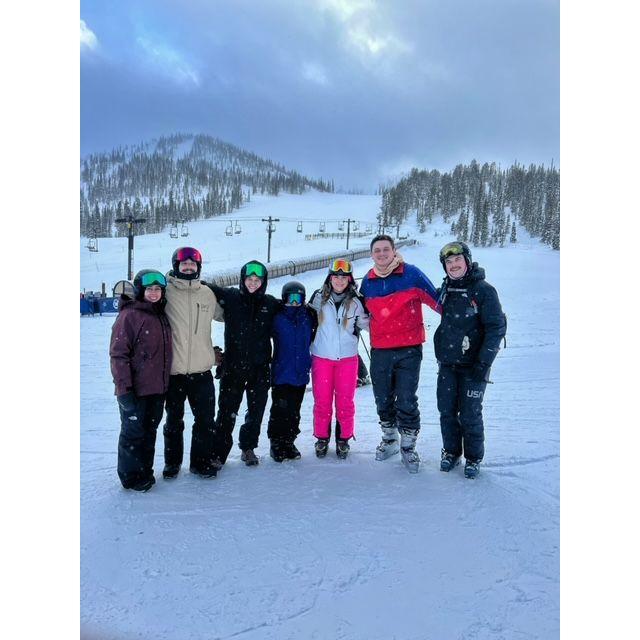 Skiing in Salida, CO with some pals