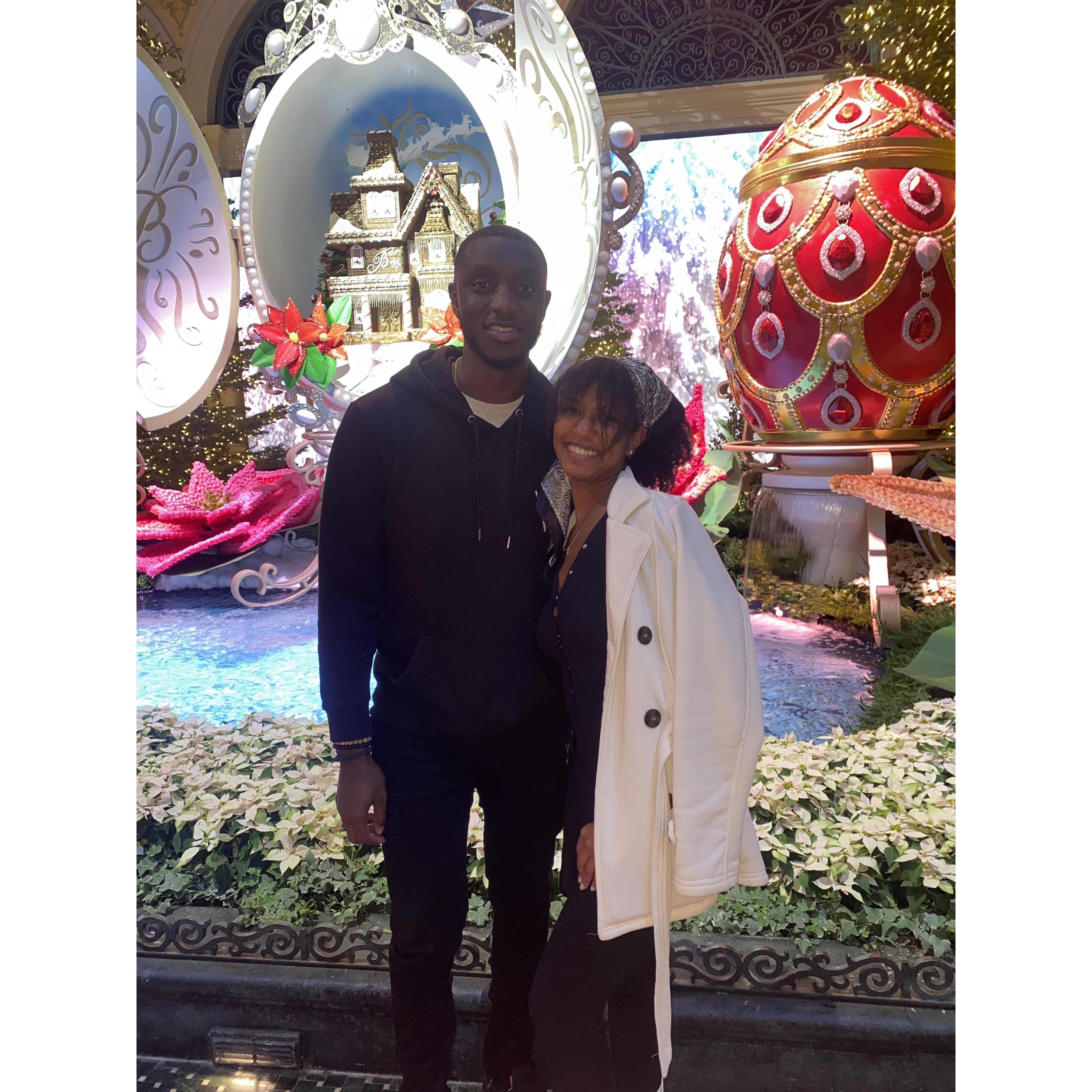 Thanksgiving with Auntie Catherine in Vegas