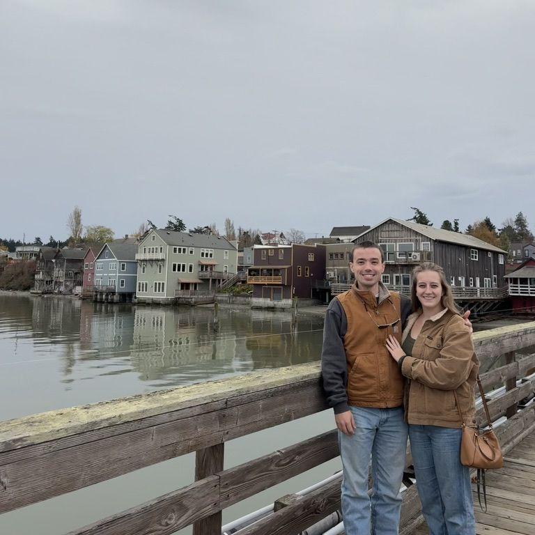 Took a trip to Whidbey Island where my grandparents threw us an engagement party, and we celebrated early Thanksgiving! (Nov 2025)