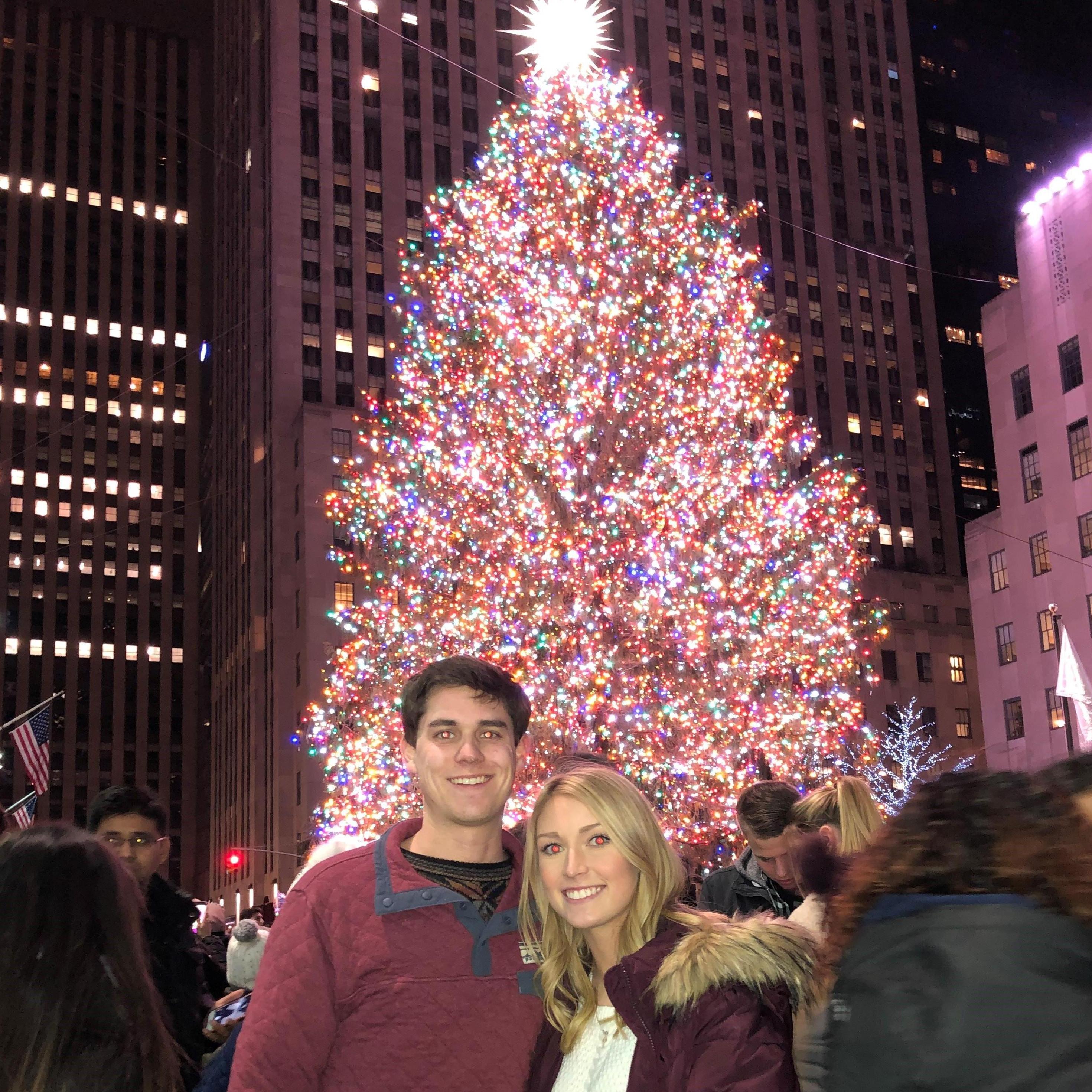 Rock(efeller)ing around the Christmas tree