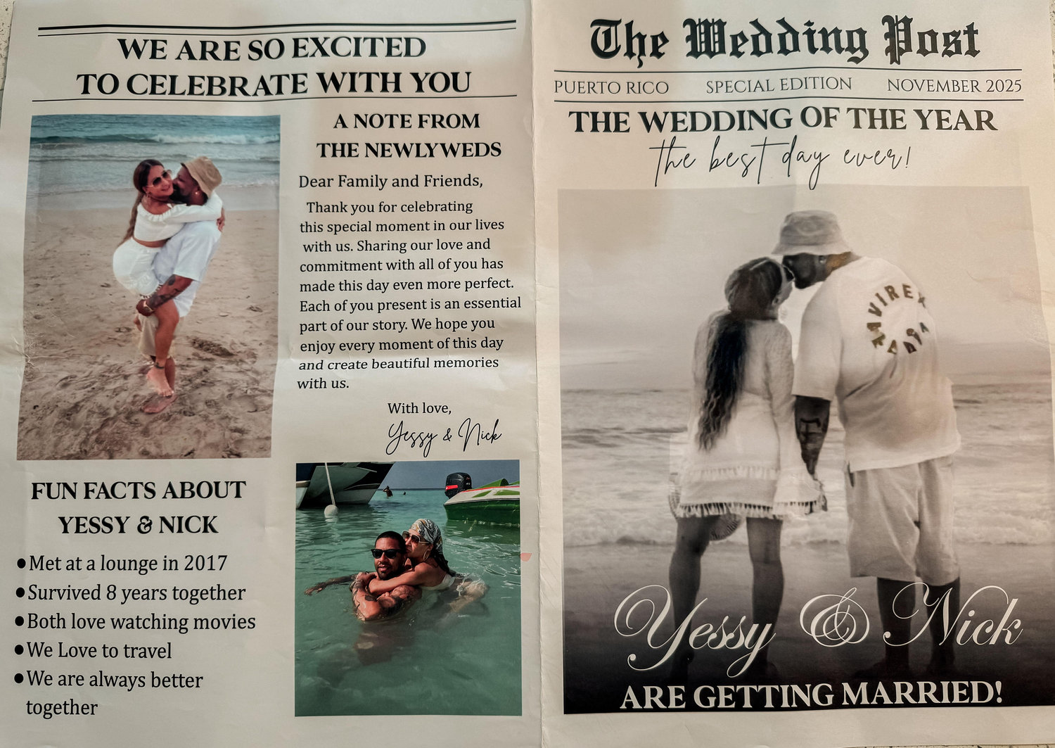 The Wedding Website of Nick Coss and Yessy Alfonso