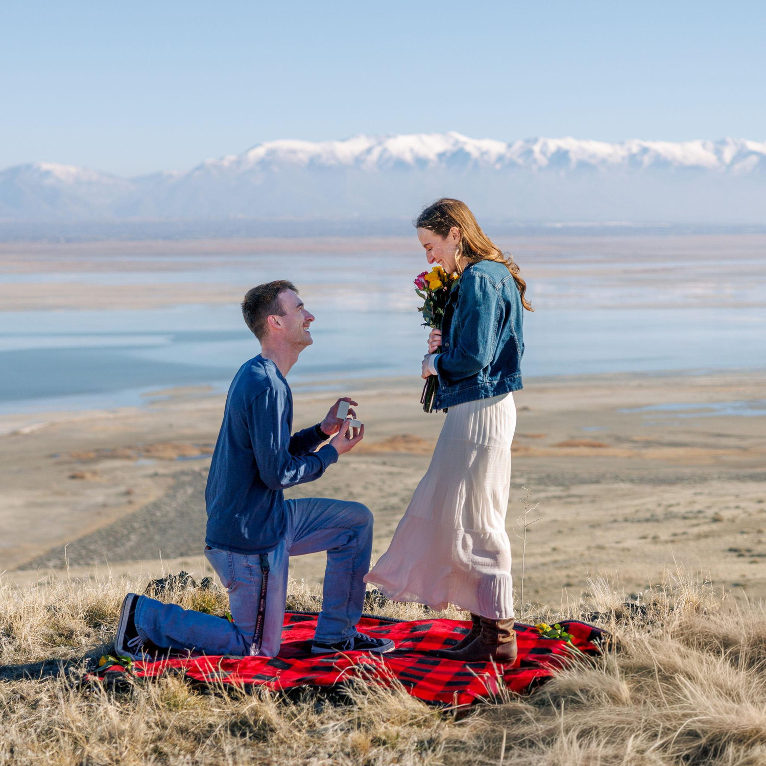 She said YES!