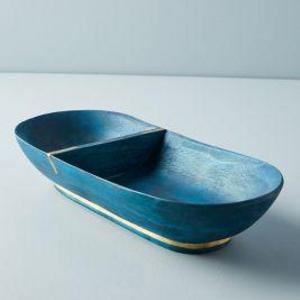 Wood Condiment Tray
