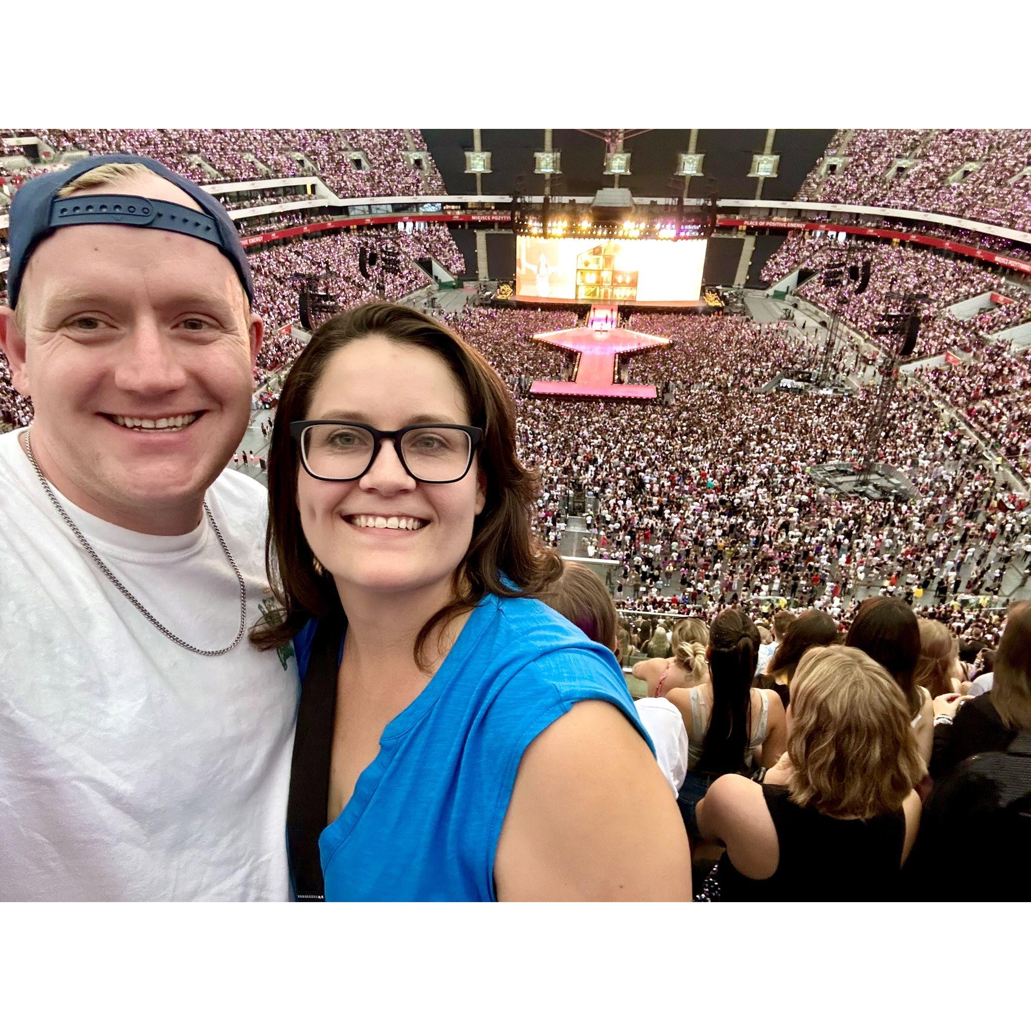Seeing Taylor Swift in Warsaw, Poland! #butdaddyilovehim