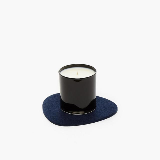 Small Stone Merino Wool Felt Trivet (Marine)