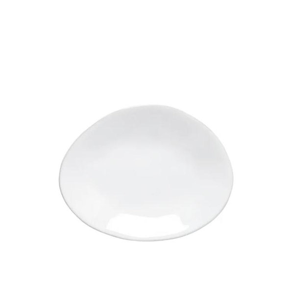 Oval Appetizer Plate Livia - White