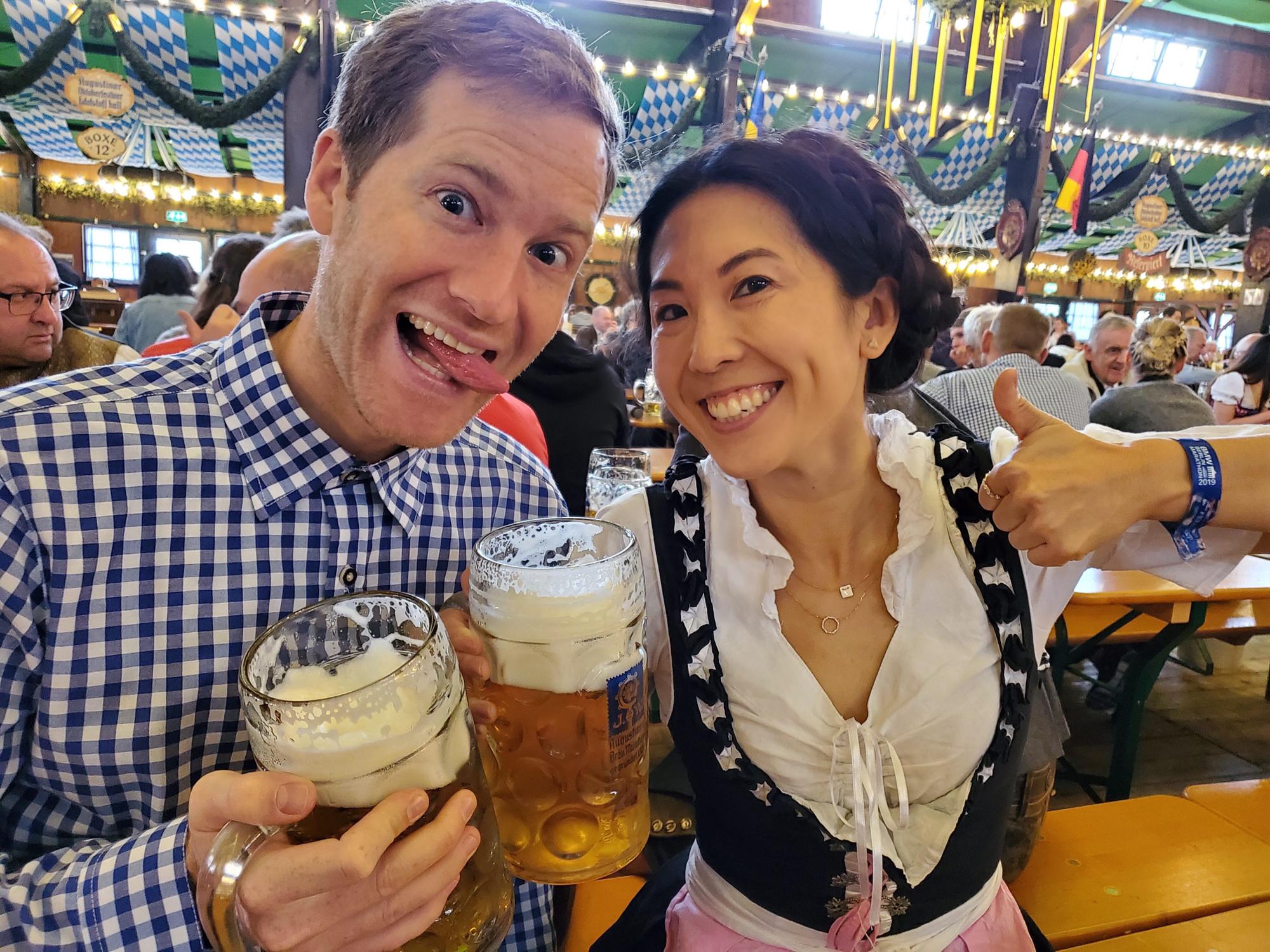 Oktoberfest-ing in Munich