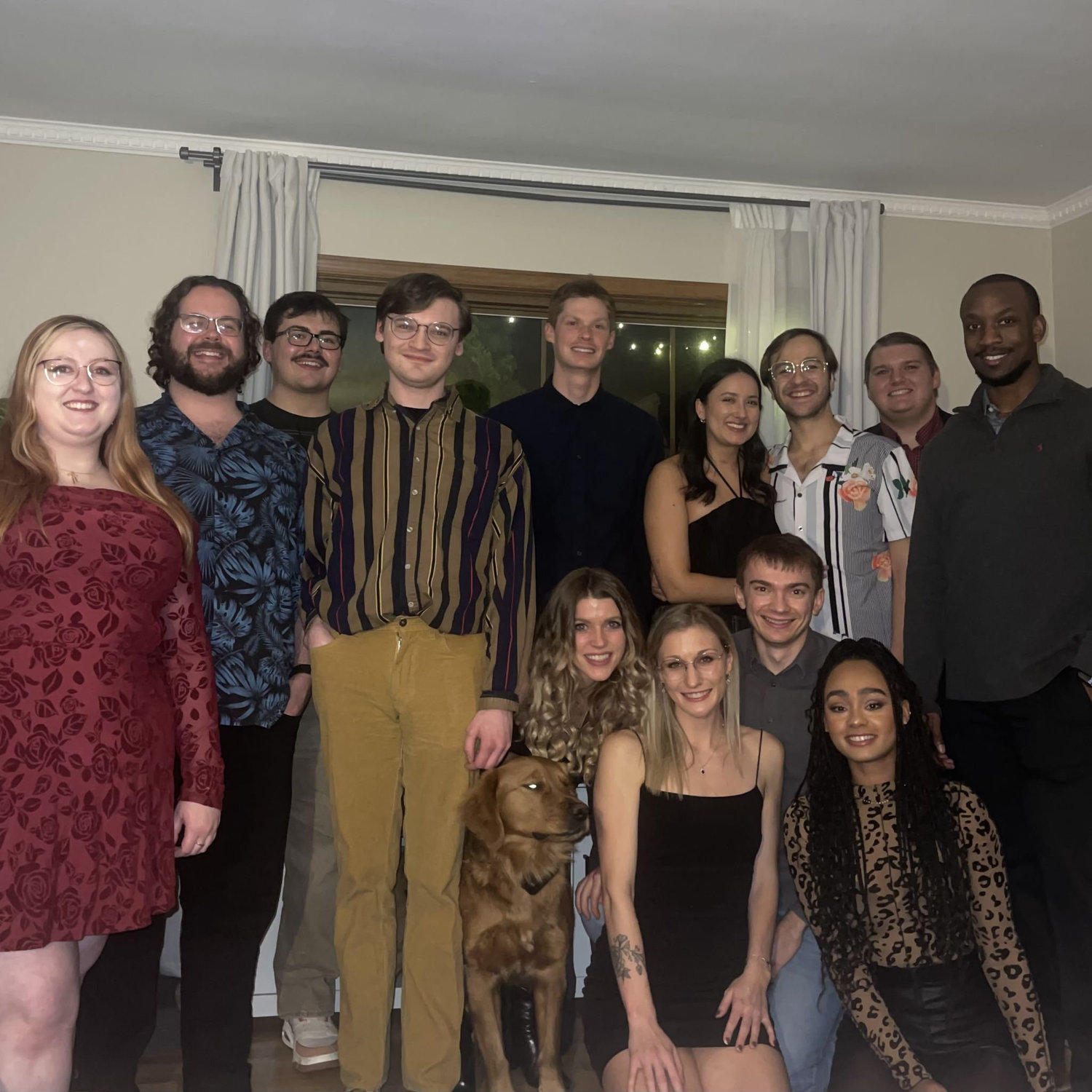 New years with some of our friends
