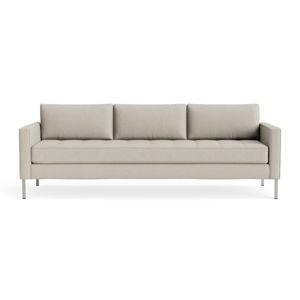 Paramount 95" Sofa in Kelso Sand with Stainless Steel legs