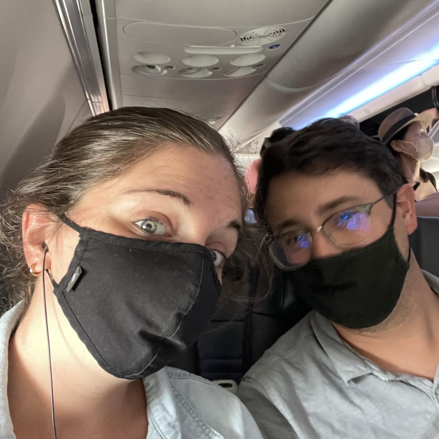 Another trip to visit Izzi's family.  Despite their efforts, Sam tested positive for COVID the next day so they got to "enjoy" an extended stay.