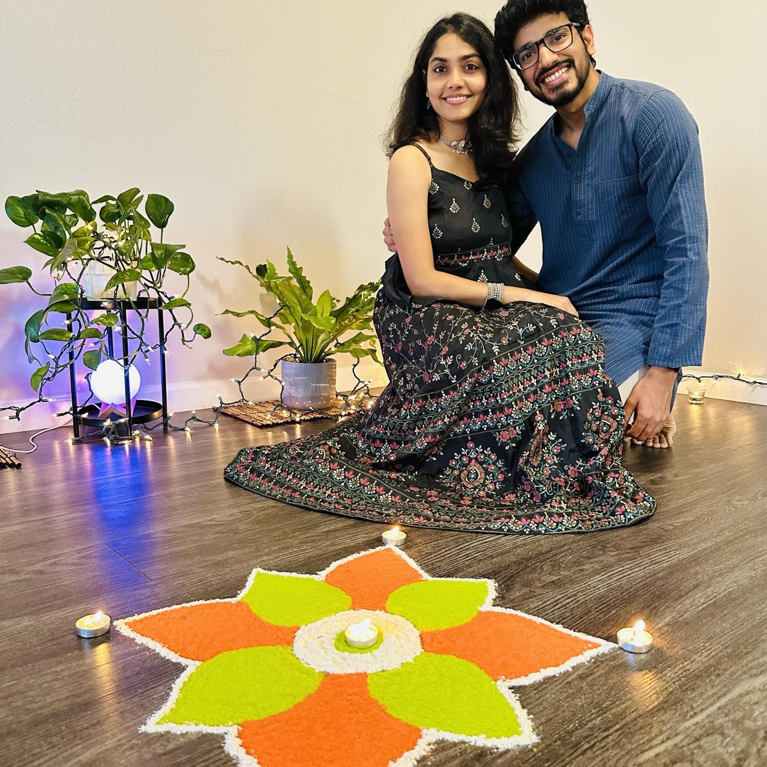 First Diwali together :-)