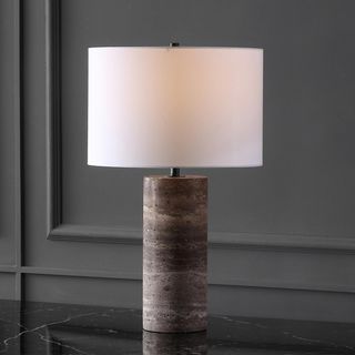 Rynetta Travertine Table Lamp
