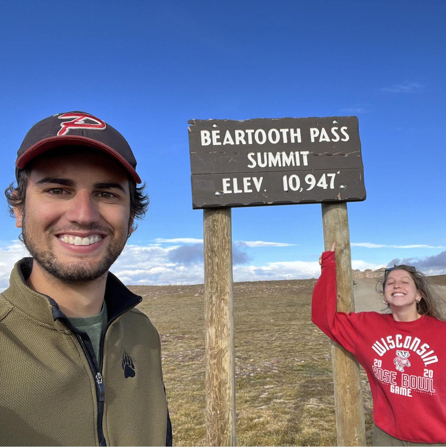 Quick pit stop before Bennett proposed. Beartooth Scenic Highway - September 2023
