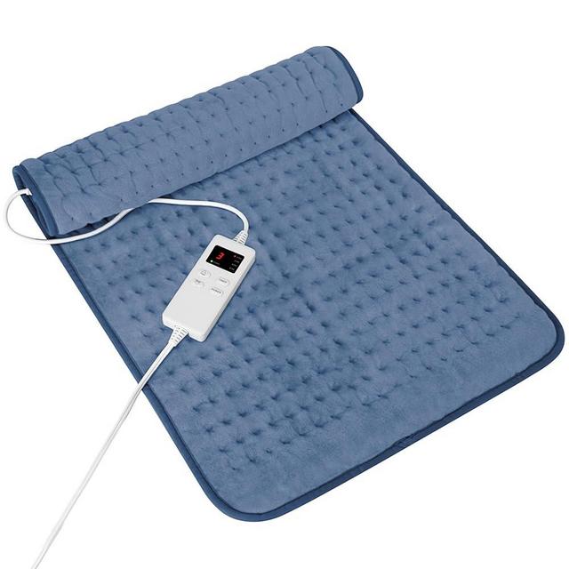 Heating Pad for Gifts Soothing Heat Therapy for Women & Men, Perfect Christmas, Mothers Day, Birthday Gifts for Her, Dad Gifts & White Elephant Gift, Cozy Stocking Stuffer for Women/Mom