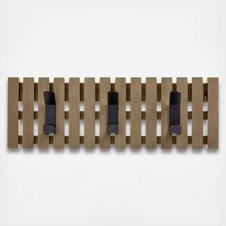 Batten 3-Hook Coat Rack