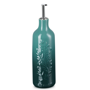 Le Creuset Stoneware Olive Branch Collection Oil Cruet, 20 oz., Artichaut