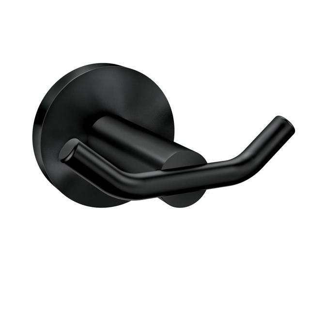 Moen® Arlys Double Robe Hook in Matte Black