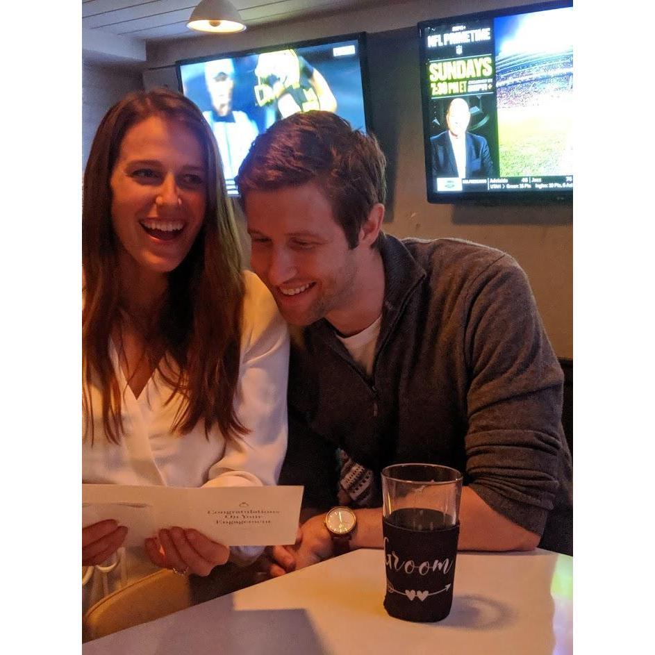 Our engagement party was truly special with great times with friends and family