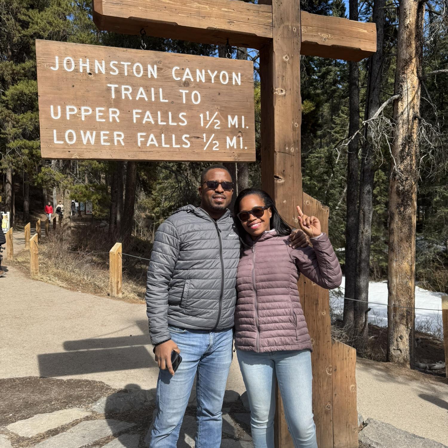 Hiking in Banff National Park (April 2025)