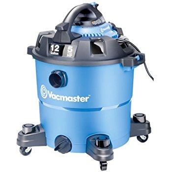 Vacmaster 12 Gallon, 5 Peak HP, Wet/Dry Vacuum with Detachable Blower, VBV1210