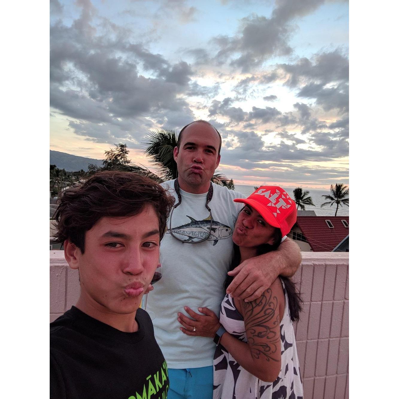 Rooftop Shenanigans in Waialua