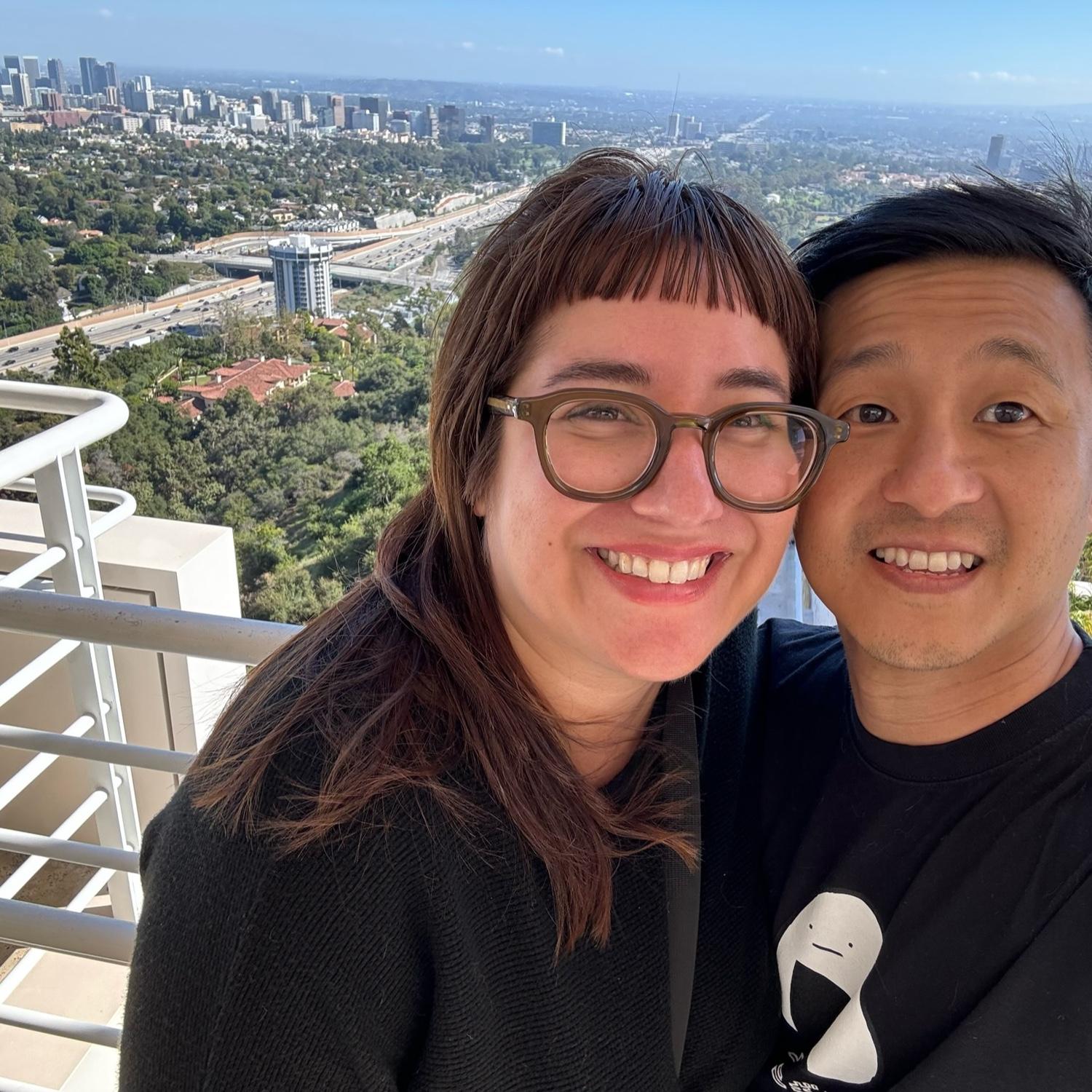 Our second date at the Getty