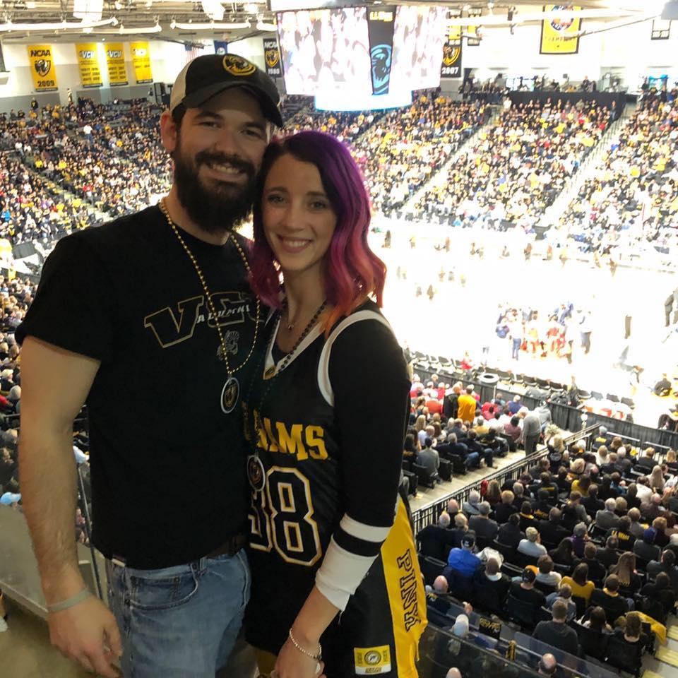 Making a trip home from Colorado to support our Rams! LETS GO VCU!!