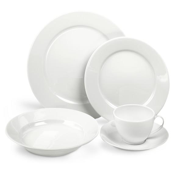 Apilco Tradition Porcelain Dinnerware Collection 5-piece Place Setting