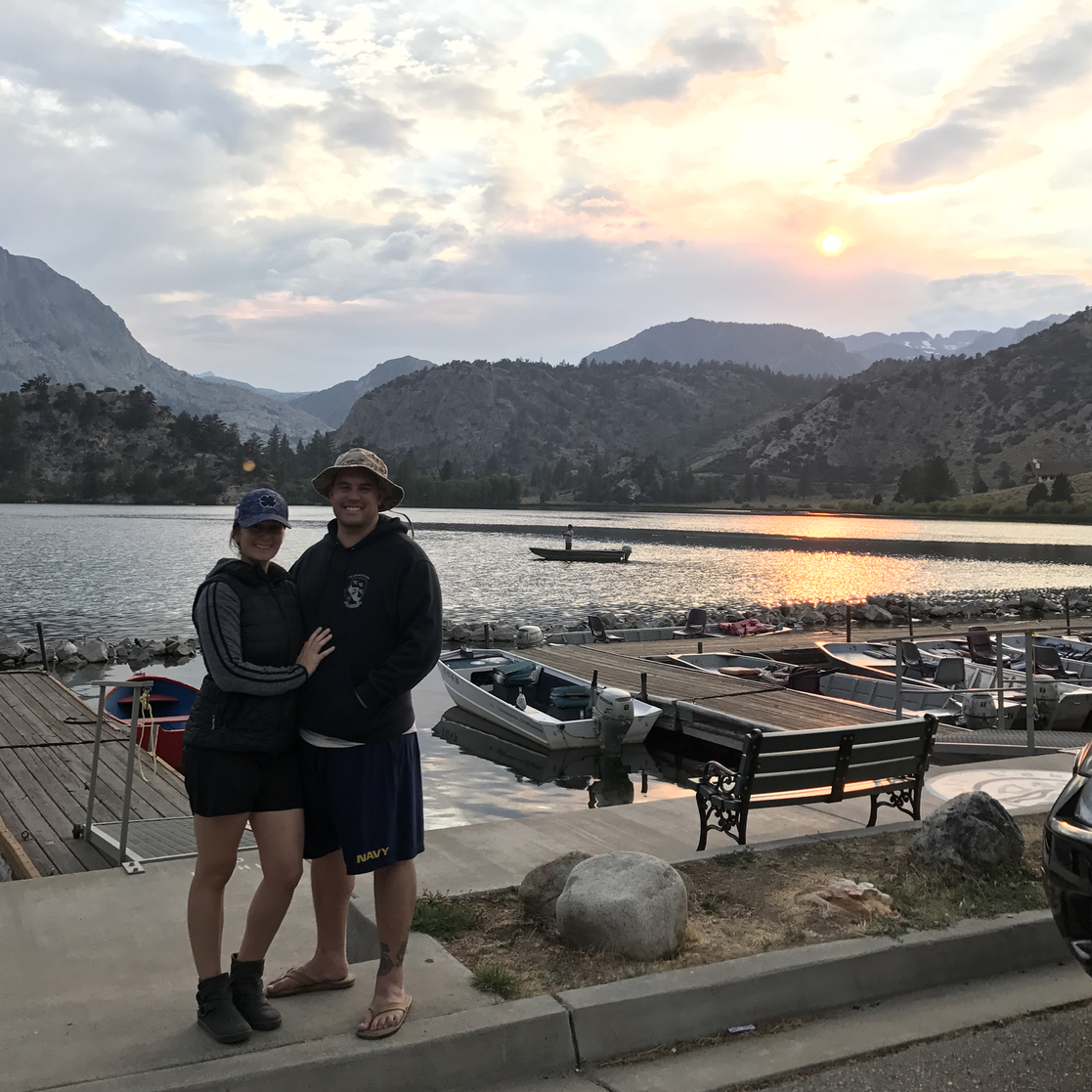 our first trip together was at June Lake. Camping trips with family are our escape from reality.