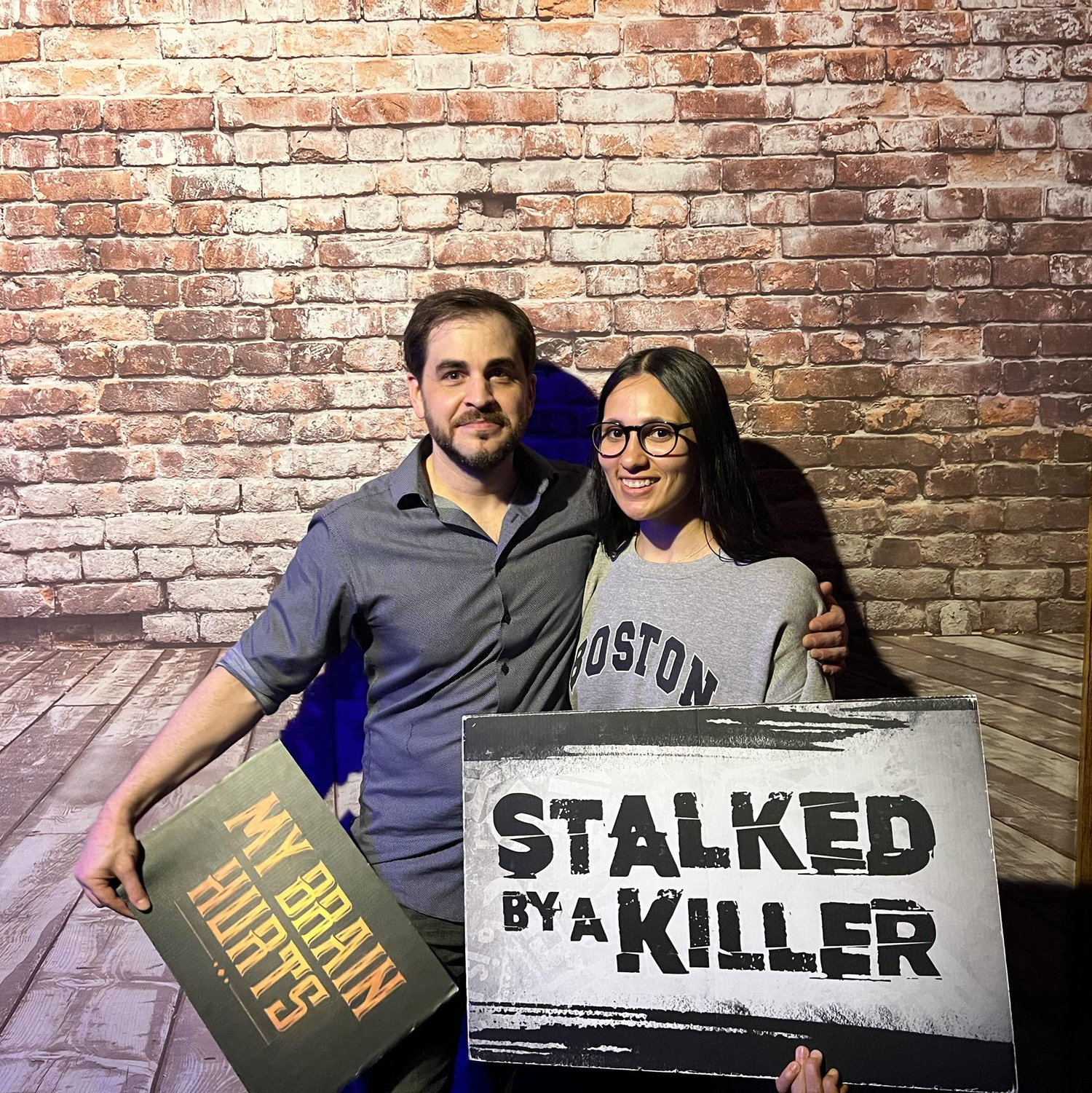 our first escape room together - july 2023