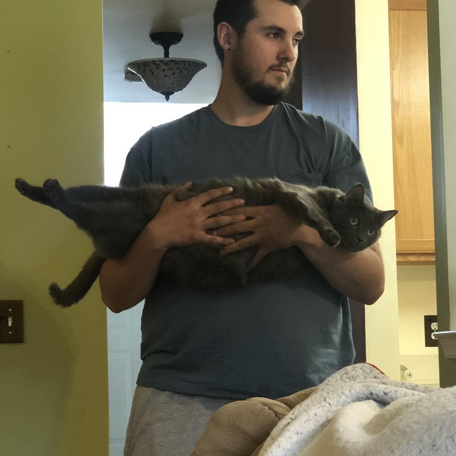 Just a man and his Mishka