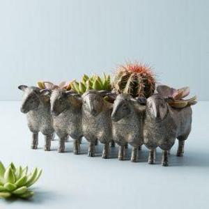 Row of Sheep Planter