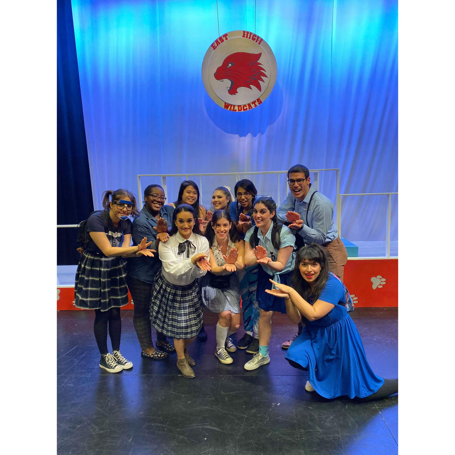 We met doing High School Musical with AfterWork Theater!